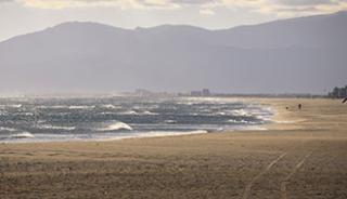 La plage du Roussillon